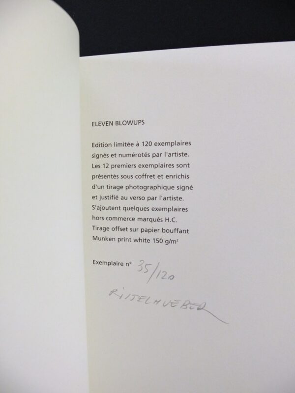Ristelhueber-2 Sophie Ristelhueber, Eleven Blowups (Signed & Numbered)