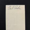 Carl Andre, Untitled (Signed Cheque)