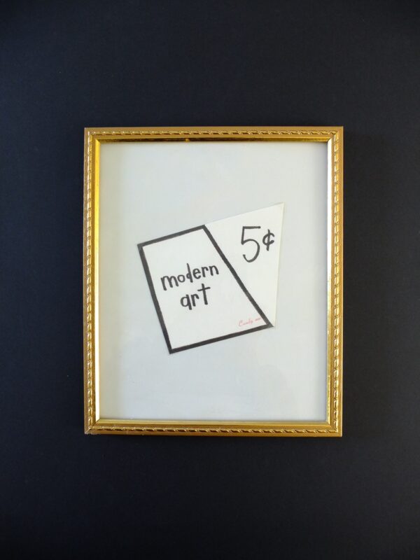 Leibowitz-1-small Cary Leibowitz (“Candy Ass”), Modern Art 5 Cents