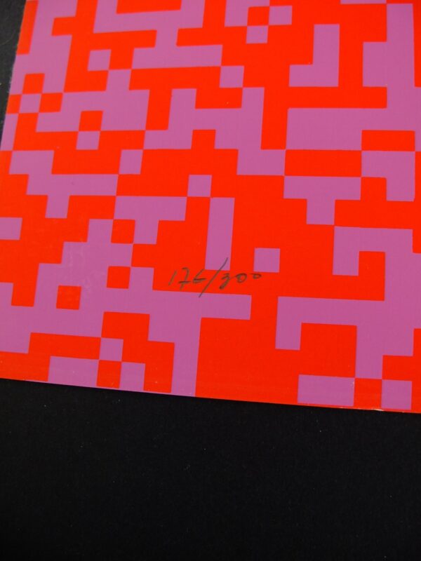 François Morellet, 40 000 Carrés (Signed & Numbered)