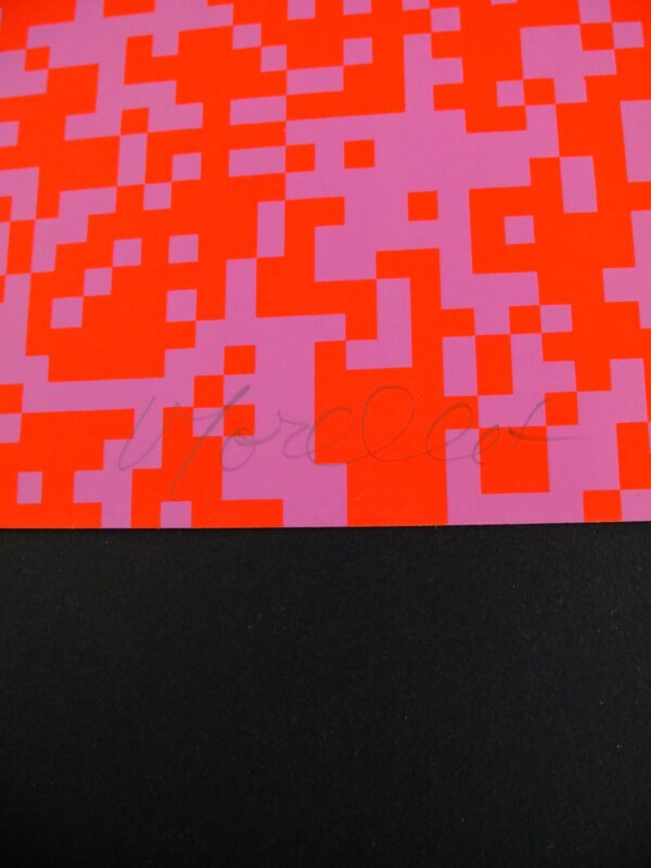 François Morellet, 40 000 Carrés (Signed & Numbered)