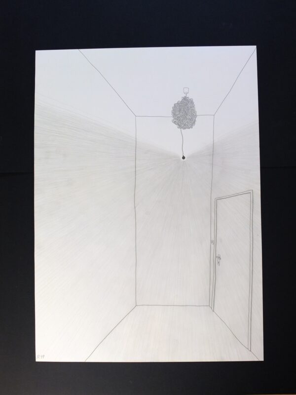 Reiterer-1 Werner Reiterer, Untitled (Unique drawing, Signed)