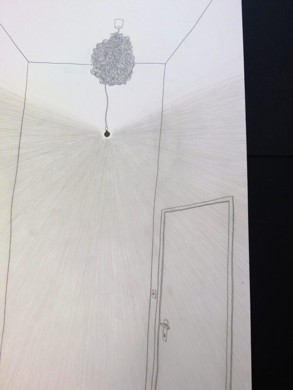 Werner Reiterer, Untitled (Unique drawing, Signed)